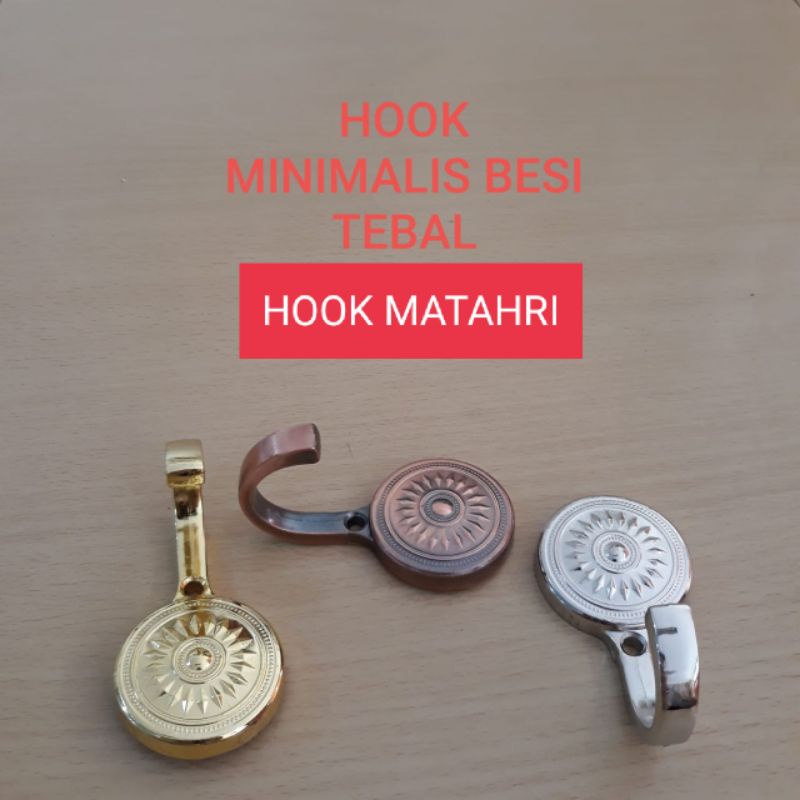 HOOK MATAHARI MINIMALIS / KAITAN TALI GORDEN