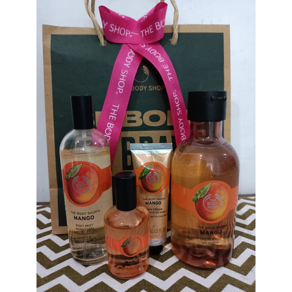 Gift set the body shop mango / gift set mango the body shop / gift set ORIGINAL THE BODY SHOP