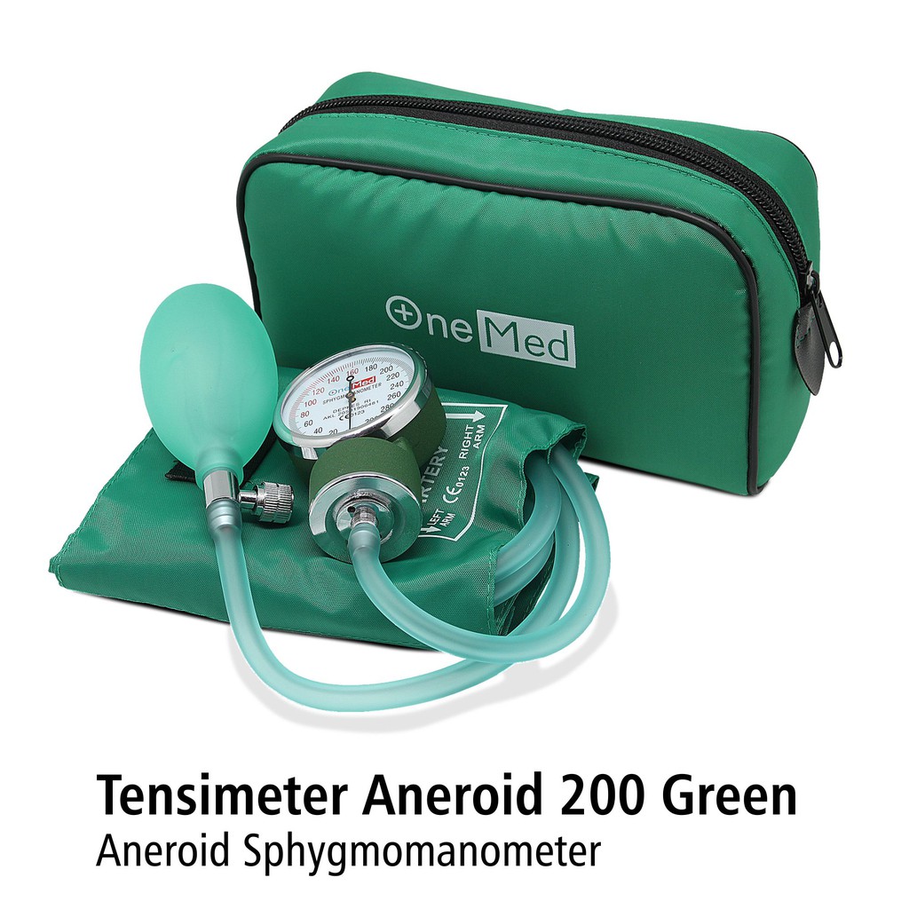 Onemed Tensimeter Aneroid Tensi 200 Green OJ