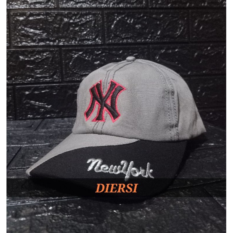 TOPI BASEBALL PRIA DISTRO/TOPI CANVAS ORI SLIDER BORDIR / TOPI BORDIR NEW YORK