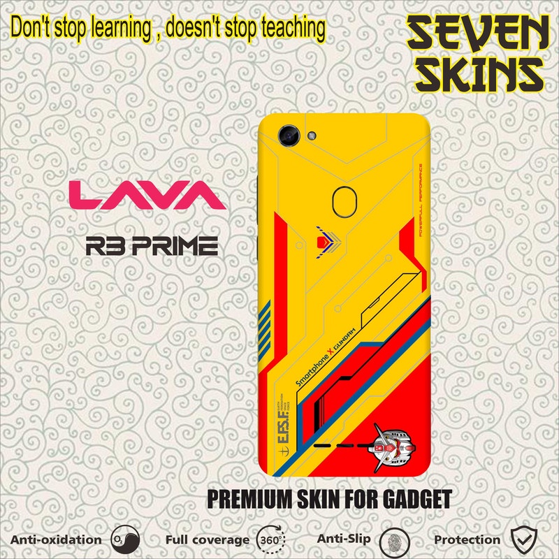 SKIN HANDPHONE  LAVA R3 PRIME GUNDAM