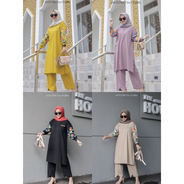 Set Flowly by  CHATIFA Original set chatifa original set bunny chatifa