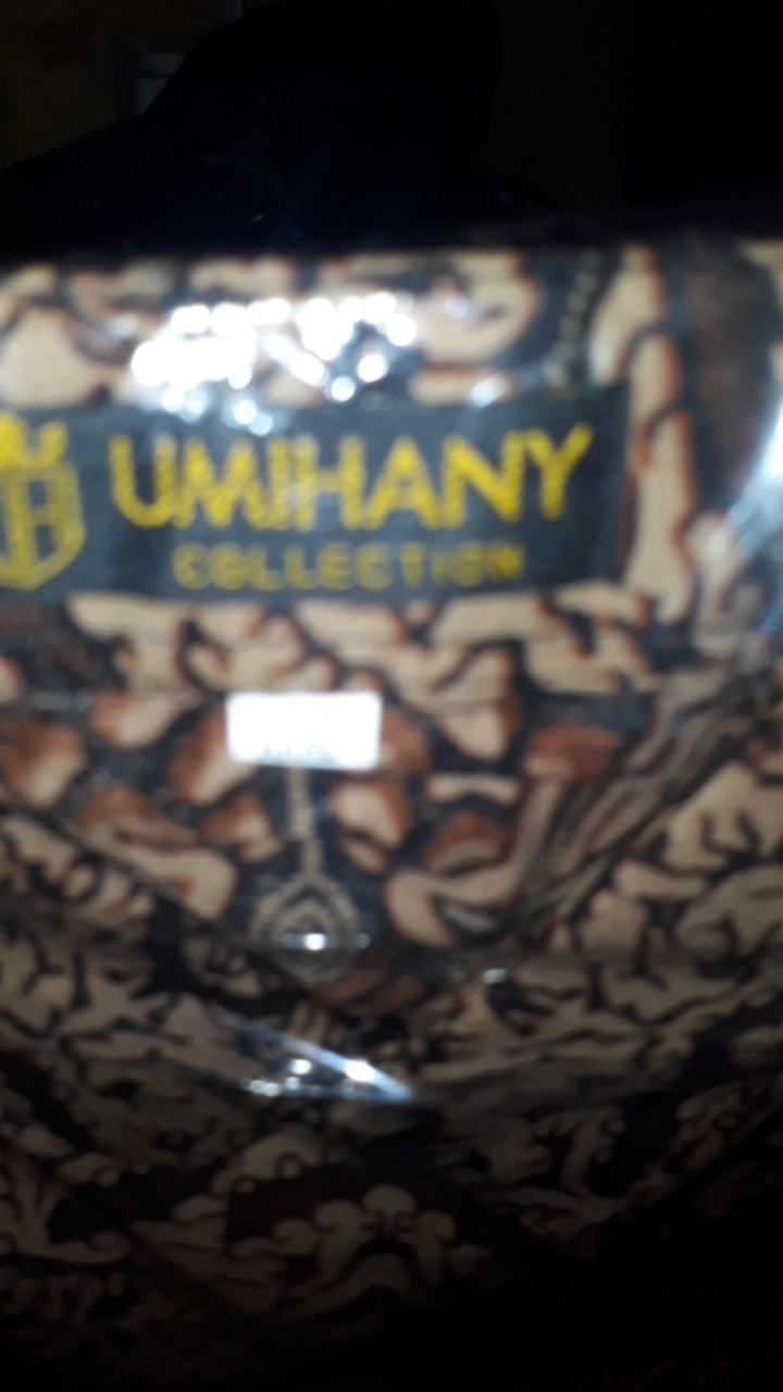 Bswart Batik Hrb026 Kenongo Hem Pendek Padi Pekalongan  M L Xl Batik