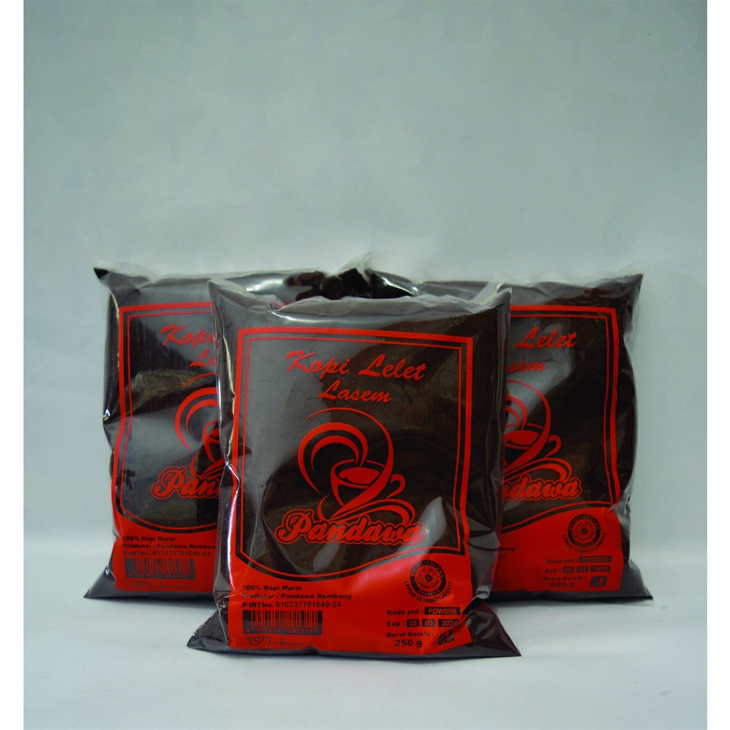 

Kopi Lelet Khas Lasem (Cap Pandawa) 250 Gram