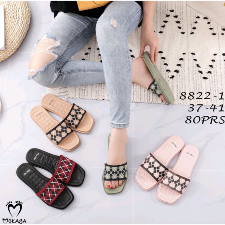 Sandal Jelly Wanita Mokaya 8822