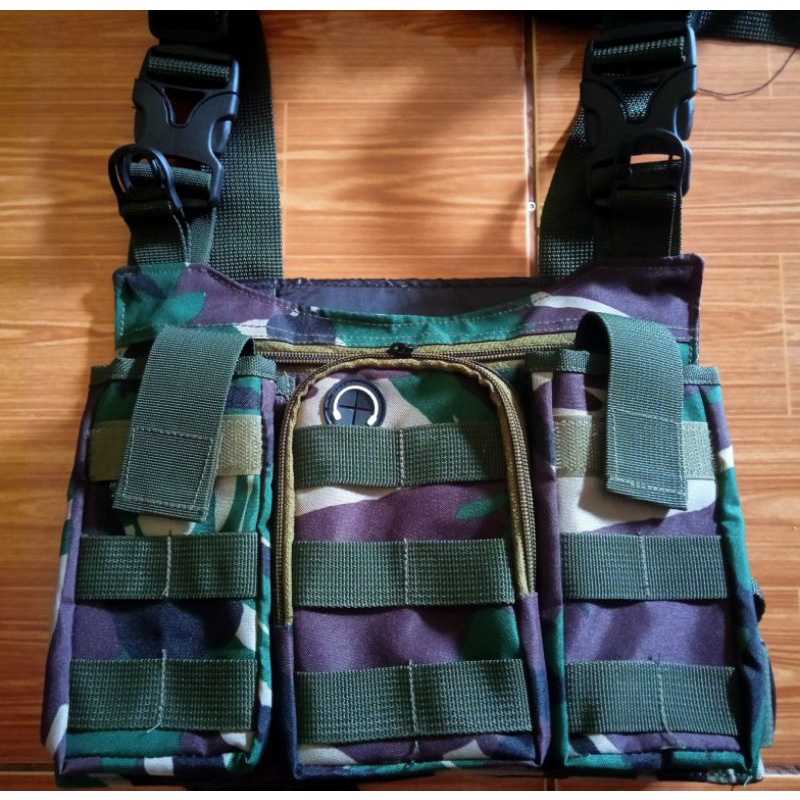 CHEST BAG TAS DADA TACTICAL SPORTY CASUAL TAS ROMPI SERBAGUNA SEPEDA