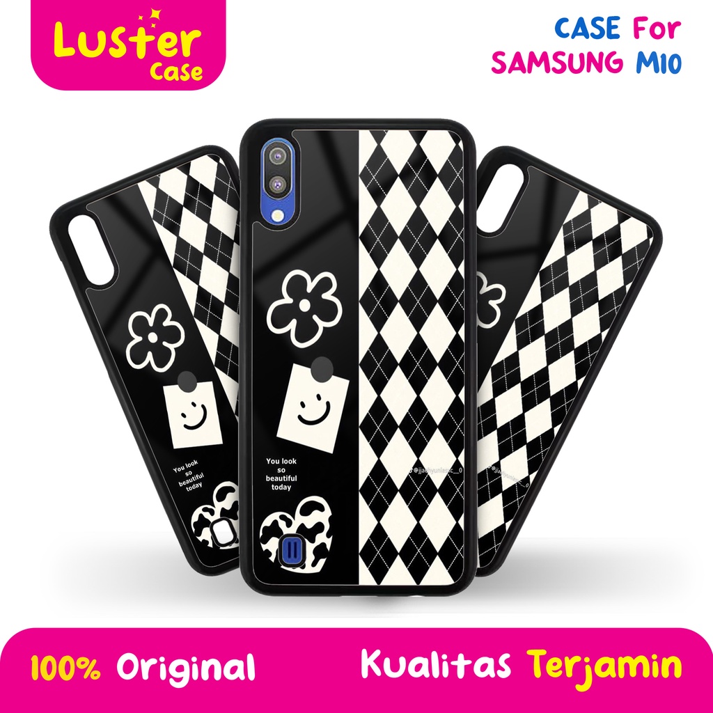Case SAMSUNG M10 Case HP Premium Glossy [ LOVE ] Casing HP - Softcase Glossy - Softcase SAMSUNG M10 