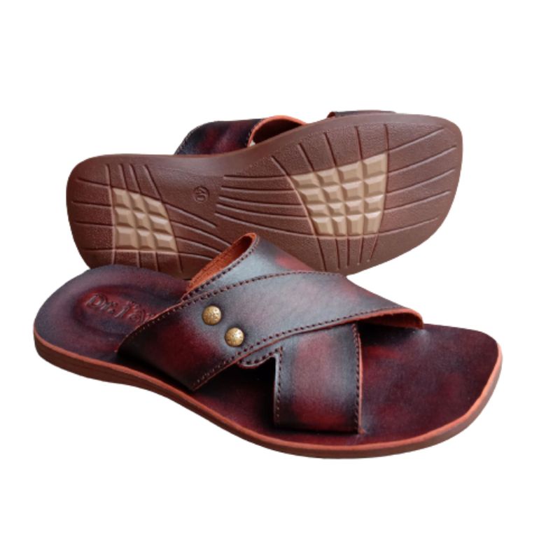SANDAL PRIA FULL KULIT SAPI ASLI 100% BERKUALITAS
