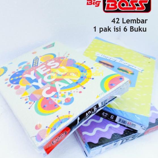 

Buruan Beli PDICJ BUKU TULIS BIG BOSS PACK Z44 Terbaru
