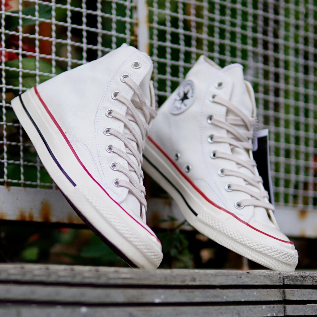 Sepatu Boot Converse All Star Putih White Tinggi cewek/cowok 36-43