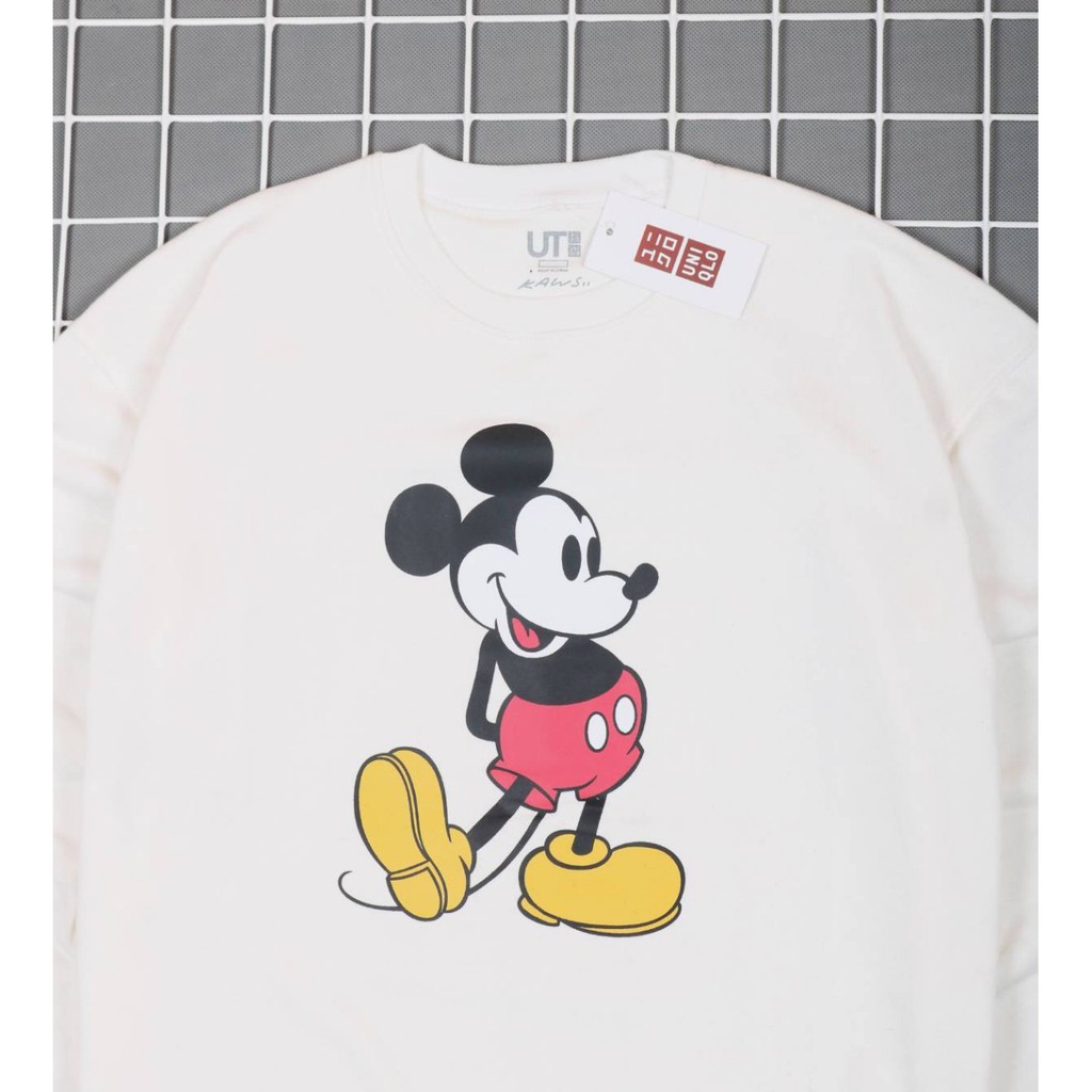 JAKET SWEATER CREWNECK BS MICKEY CARTOON UNISEX PREMIUM QUALITY