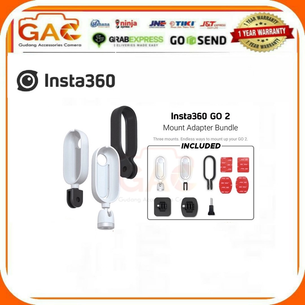 Insta360 GO2 Mount Adapter Bundle