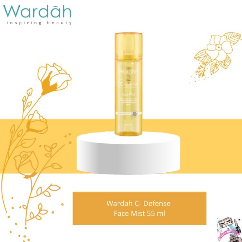☃Cutezz_Ching1☃Wardah C Defense Face Mist 55ml