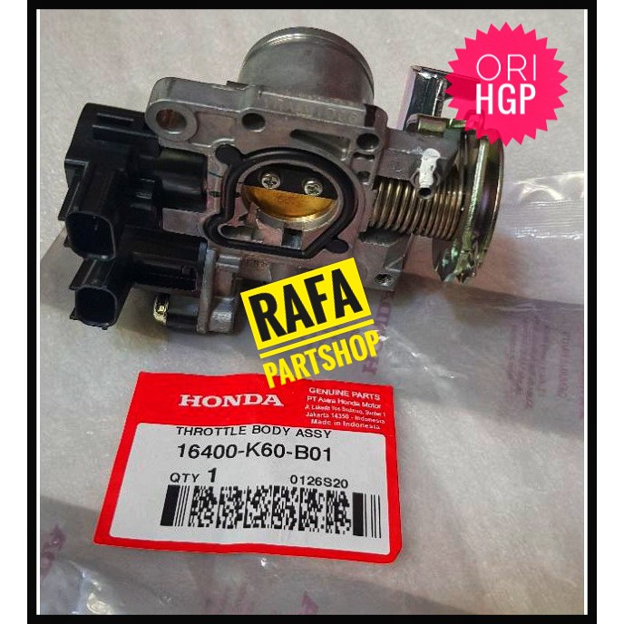 Throttle Body Assy Vario 125 LED 16400K60B01 ORI AHM