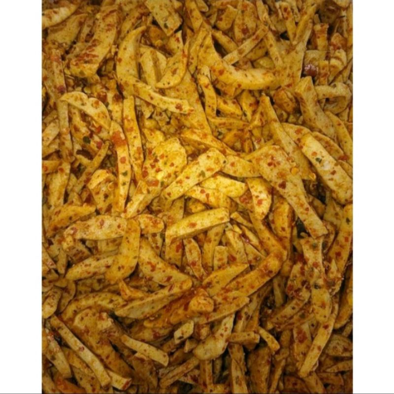 

Basreng stik exstra pedas rasa daun jeruk 1kg
