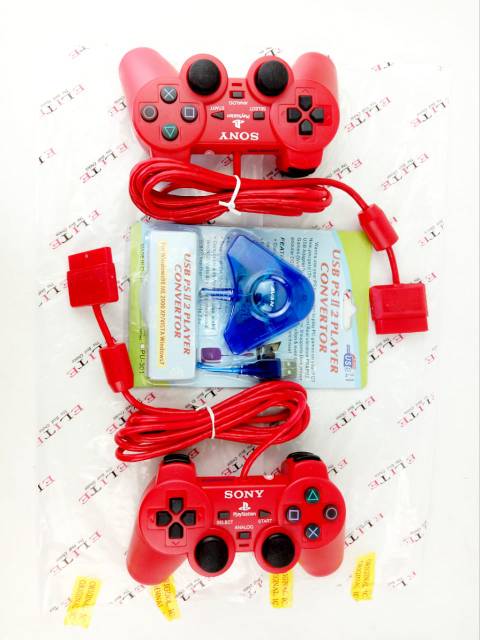 STIK PS2 ELITE ORI FULL SET / JOYSTICK PS2 OP ORIGINAL KOMPLIT