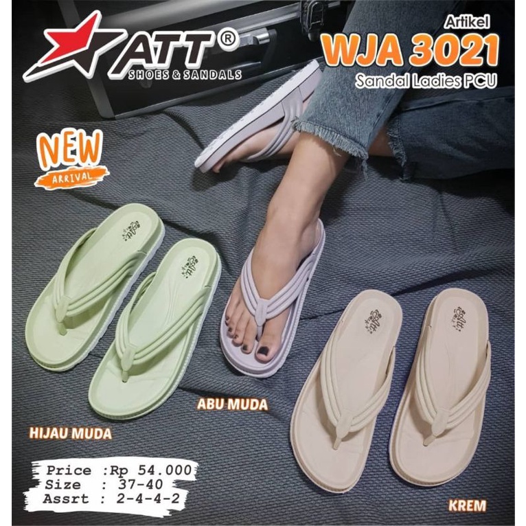 sandal ATT WJA 3021 sandal jepit wanita