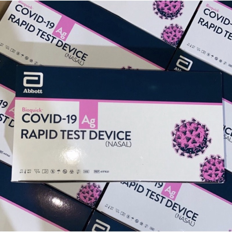 BIOQUICK ANTIGEN ABBOT NASAL 100% ORIGINAL - KEMENKES