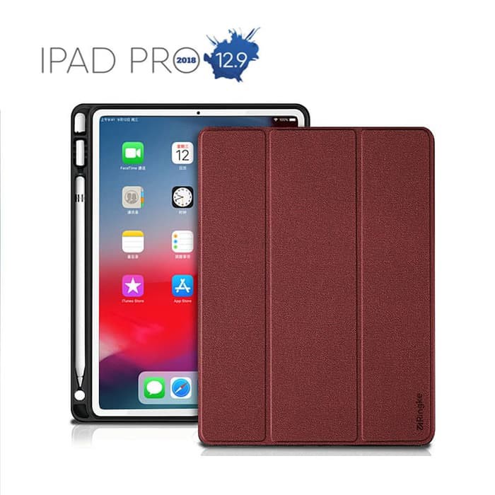 Ringke iPad Pro 12.9" (2018) Smart Case - Red (Original)