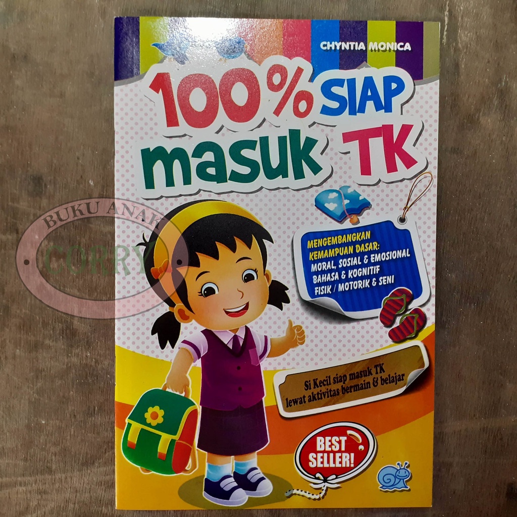 Buku Belajar Anak Membaca Mengenal Gambar Masuk TK Color Book
