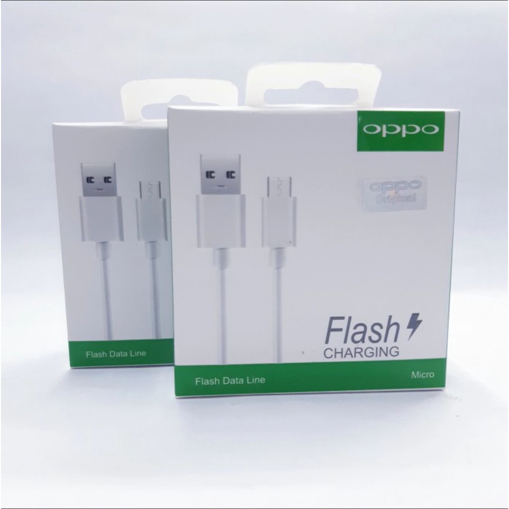 Kabel data OPPO Micro USB / Tipe C up to 2A Flash Charging