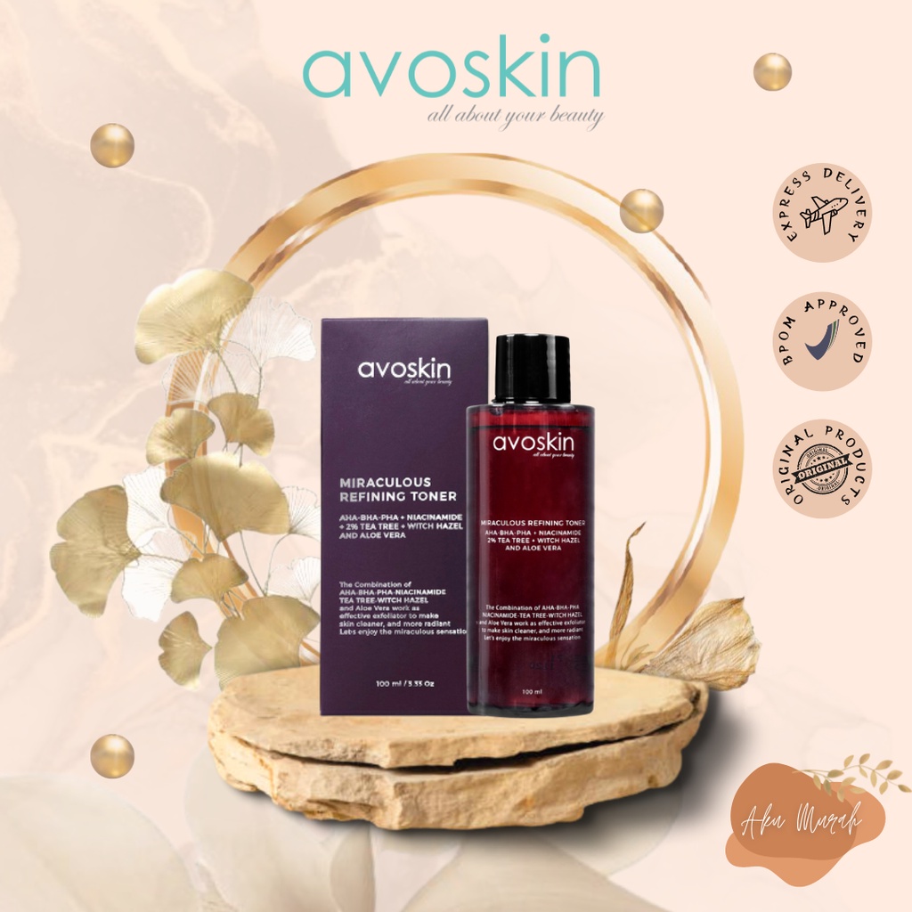 ✨ AKU MURAH ✨ Avoskin Miraculous Refining Toner 100ml