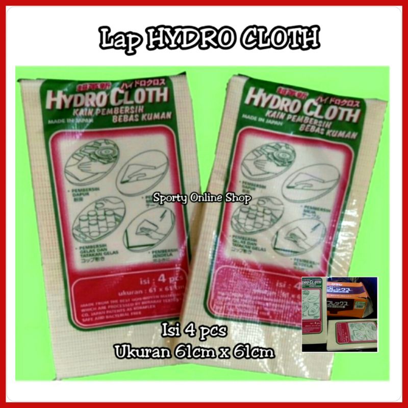 HYDRO CLOTH Lap Dapur Kain Pembersih Serap Air Kain Lap Anti Minyak