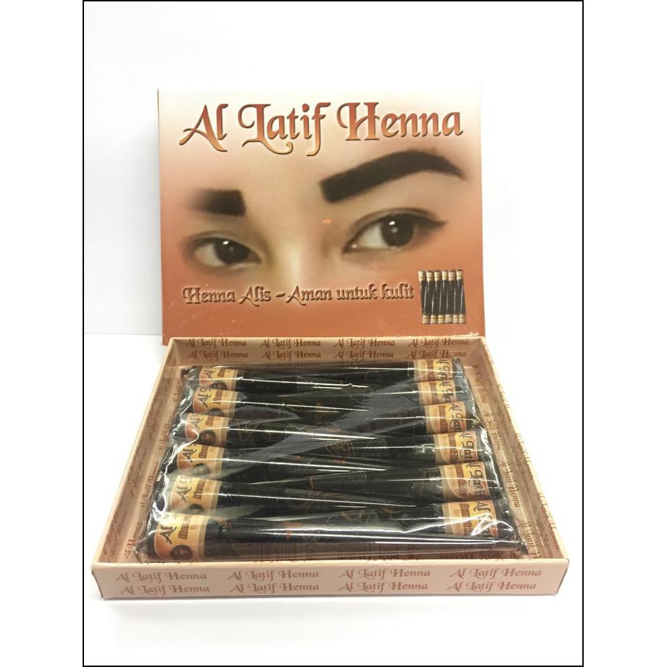 TERMURAH HENNA HENA ALIS AL LATIF BROWN Shopee Indonesia