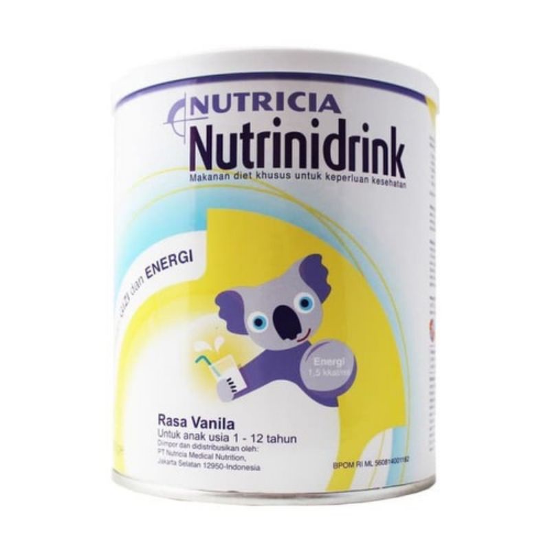 Susu Nutrinidrink Powder Kemasan 400gr Vanila  - Nutricia Nutrinidrink
