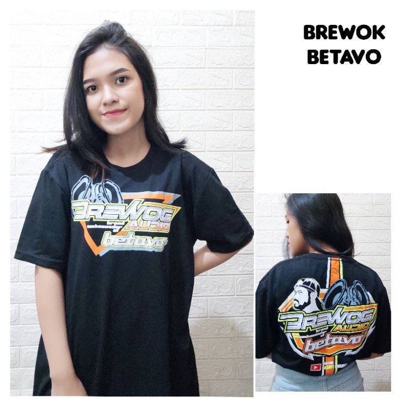 KAOS DISTRO BREWOK BETAVO UNISEX