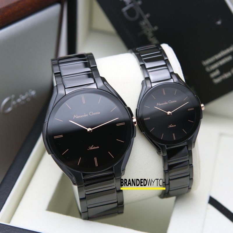 Alexandre Christie / Alexander Couple AC 8610 Jam Tangan Original