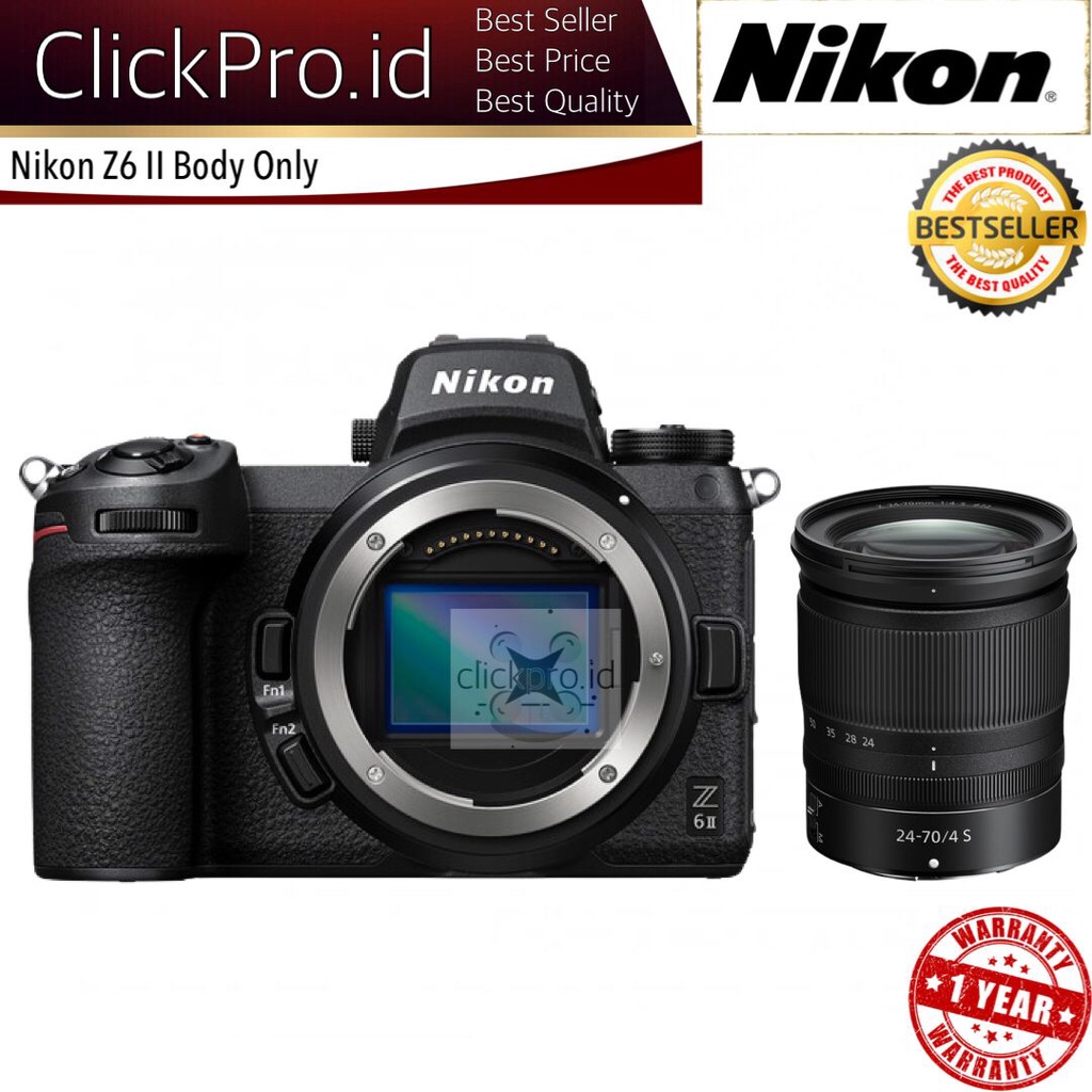 Nikon Z6 II Body Only - Nikon Z6 Mark II - Nikon Z6II