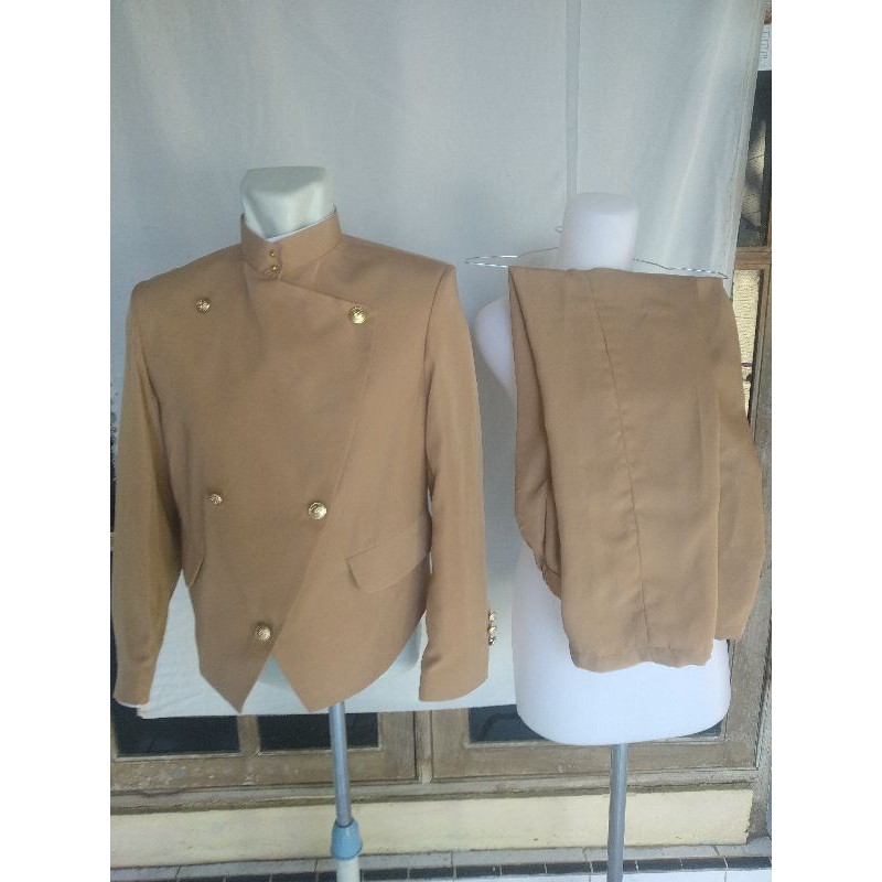 beskap Jawa bapak / besan satu set