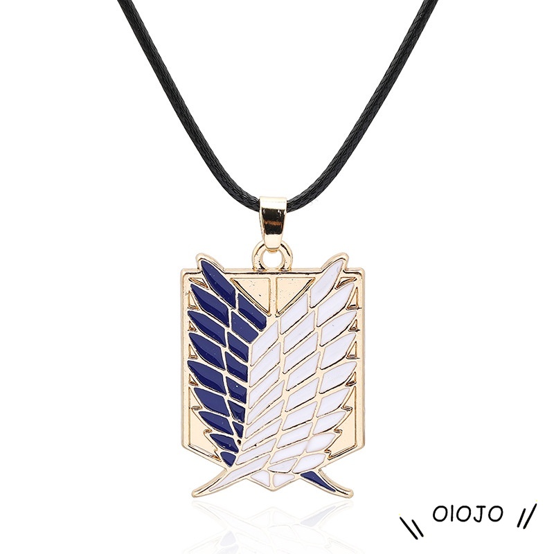 Liberty Wings Liontin Kalung/paduan Pasangan Liontin Aksesoris Fashion Unisex - ol