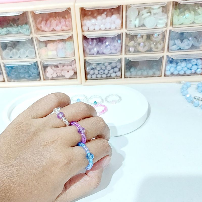 cincin manik | ring beads | beads rings | cincin manik-manik