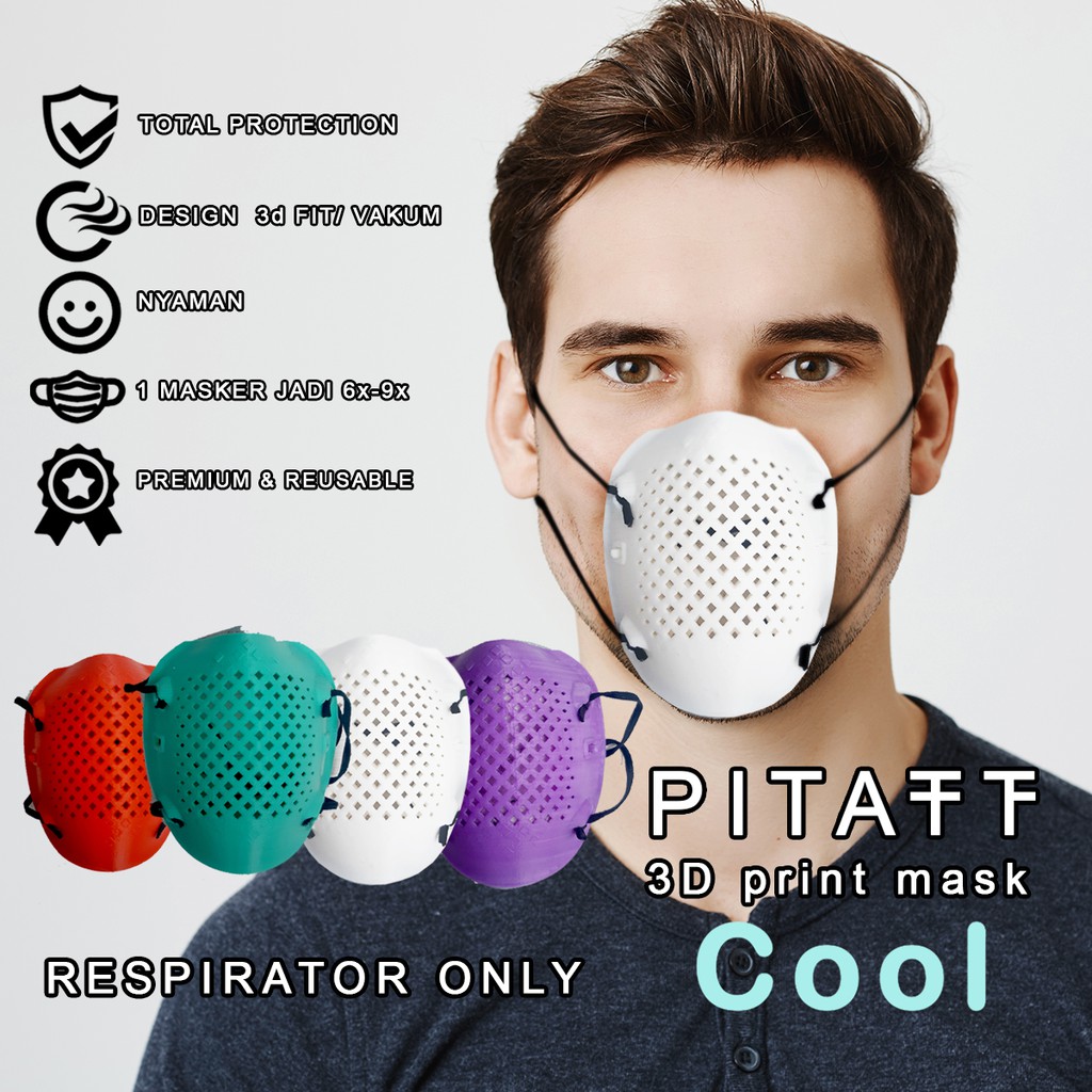 PITAFF COOL masker respirator ( respirator ONLY)