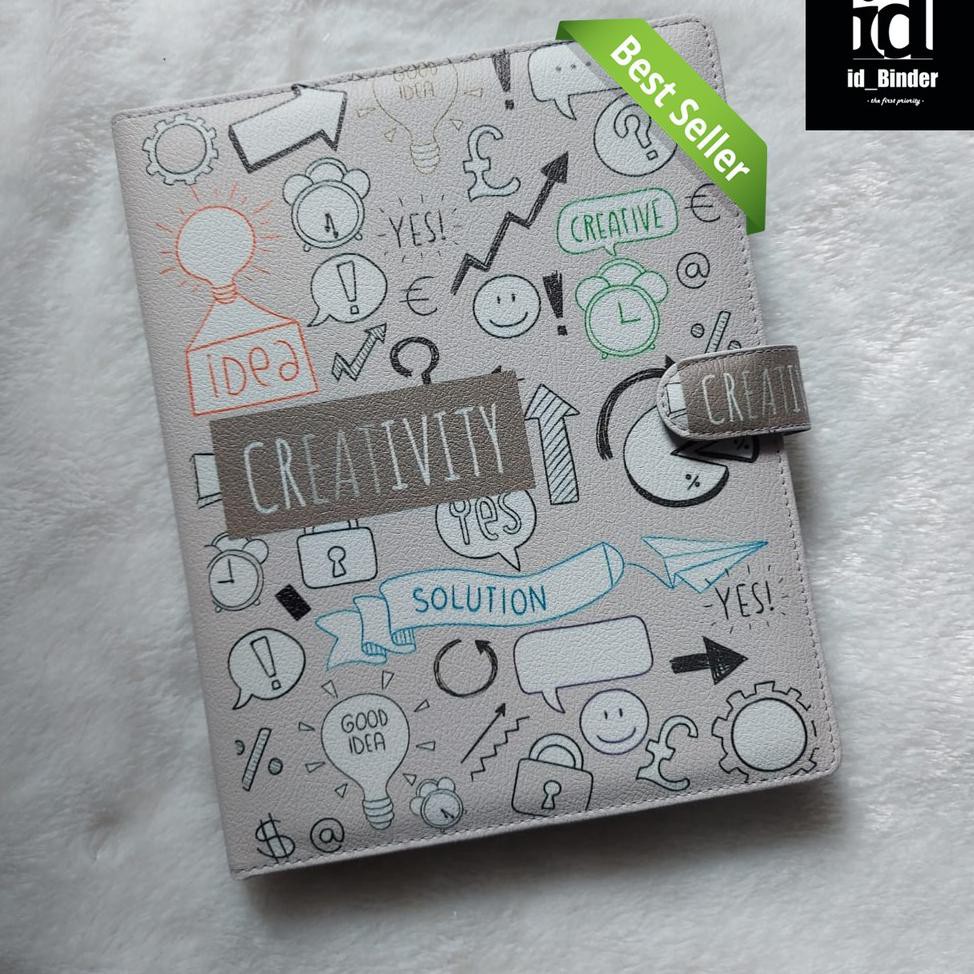 

Promo Natal!!! BINDER PRINTING MOTIP CREATIVITY A5 DAN B5 ㊢