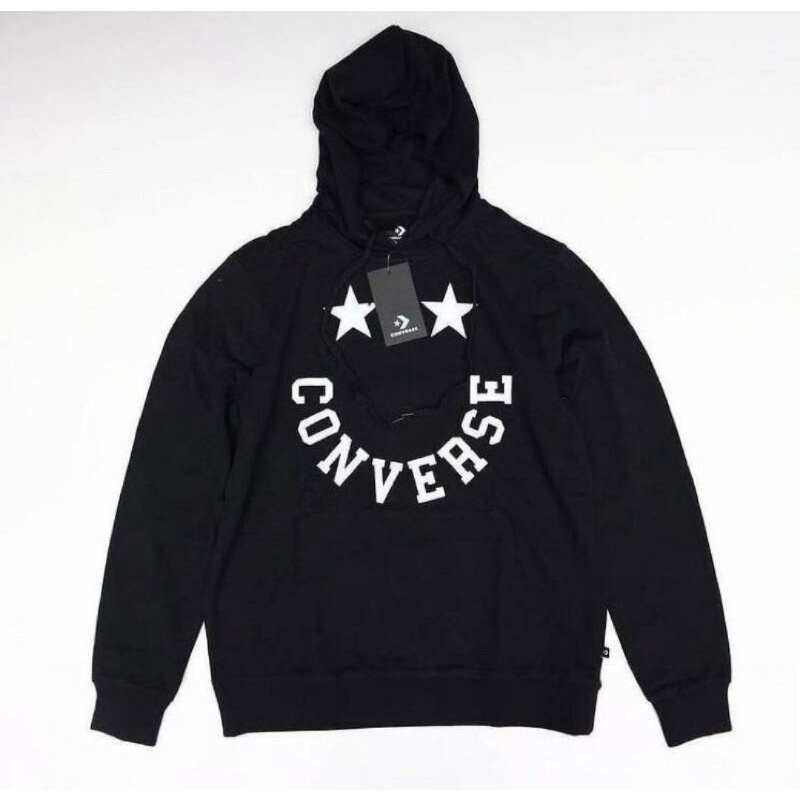 HOODIE CONVERSE SMILE STAR | JUMPER CONVERSE | HOODIE CONVERSE KEREN