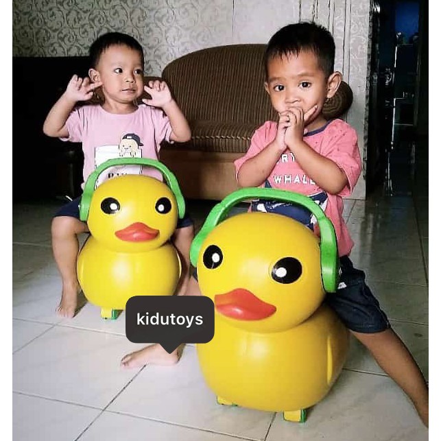 Mainan Anak Bebek Dorong Big Duck Toys dengan Music Lagu Lampu by Kidu Toys [READY] Kidu Toys