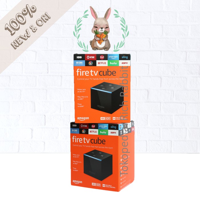 Jual Amazon Fire TV Cube Alexa and 4K Ultra HD Streaming Media Player Berkualitas