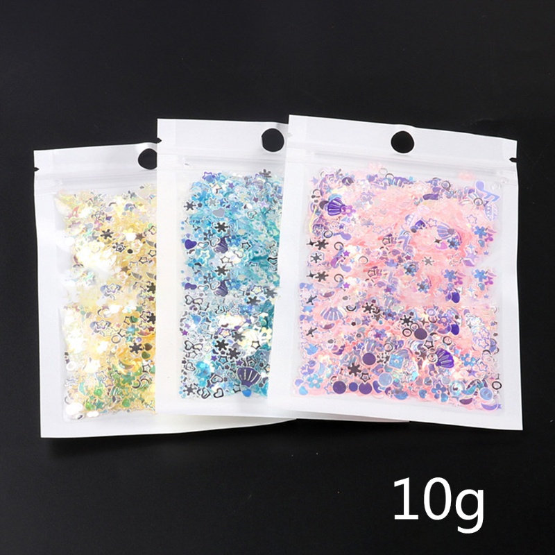 SIY  Resin Mold Filling Filler DIY Nail Art Stickers Decoration Mixed Glitter Sequins