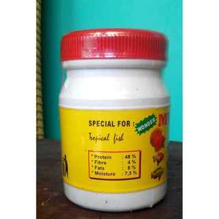 Makanan pakan Ikan MUTIARA TROPICAL 100gr Pelet Ikan Cupang kecil Gupy