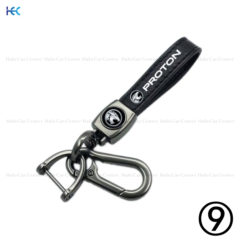 【Ready Stock】Alloy Metal Logo Motorcycle Keychain Car keychain SET for Proton