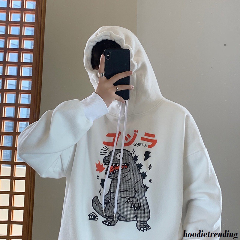 HODISO - Godzilla Japan Hoodie Jumper Pullover