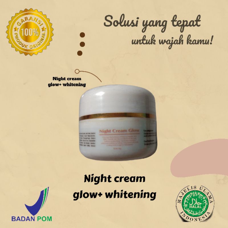 Night glow+ dan night glow ms she skincare