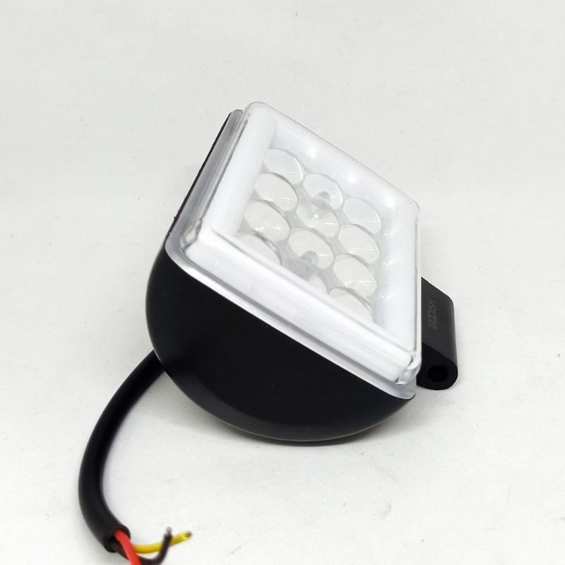 Lampu Tembak LED CWL Daymaker Mini 12 Mata 3 susun Angel Biru Sorot Motor Mobil Angle Kedip universal