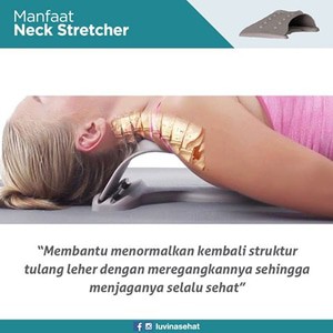 Luvina Neck Stretcher untuk Nyeri Leher Bahu dan Saraf Kejepit