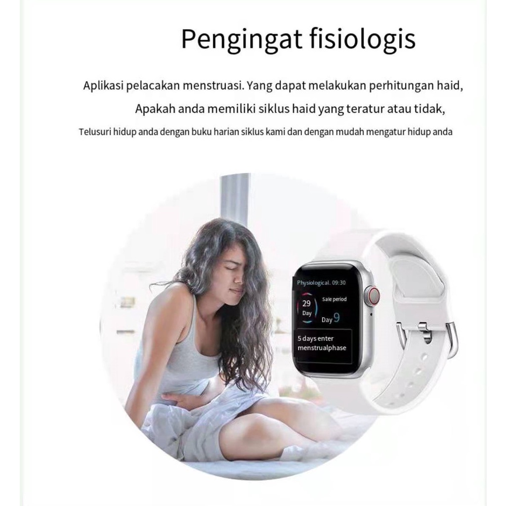 value pack boom smart watch jam tangan tahan air yg bisa telpon generasi kedua yang baru wanita