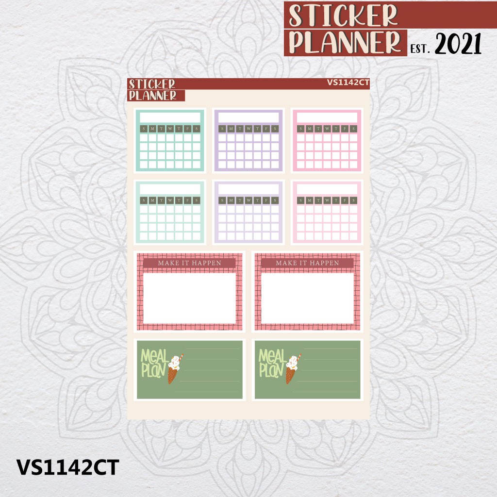 

Vintage Style label 2 Weekly Sticker Planner | Sticker Sheet, Bujo, Hobonichi, Scrapbook