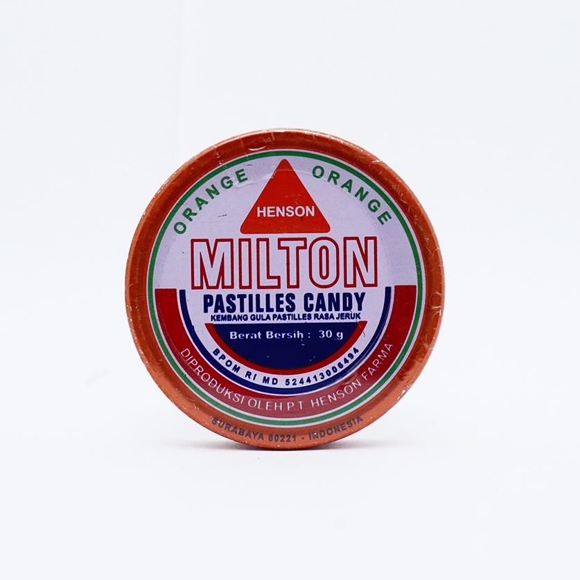 PERMEN MILTON PASTILES 30 GR - MELEGAKAN TENGGOROKAN